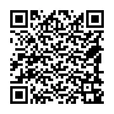 QR Code pour le numéro de téléphone +18588341103