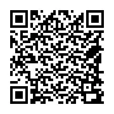 QR-Code für Telefonnummer +18588792273