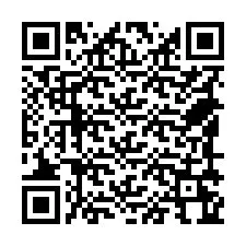 QR-code voor telefoonnummer +18589264053