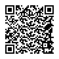 Código QR para número de telefone +18589471973