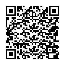 QR-code voor telefoonnummer +18592000134