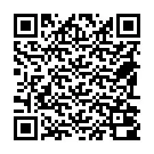 QR-koodi puhelinnumerolle +18592000163