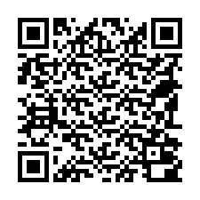 QR-koodi puhelinnumerolle +18592000170