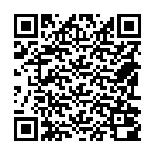 QR-code voor telefoonnummer +18592000177