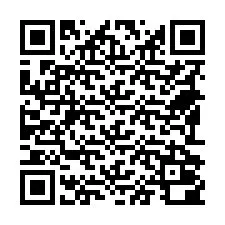 QR-koodi puhelinnumerolle +18592000226