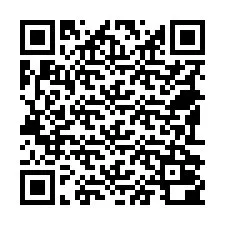 QR-koodi puhelinnumerolle +18592000274