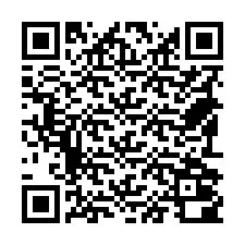 QR-koodi puhelinnumerolle +18592000347