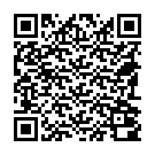 Código QR para número de teléfono +18592000354