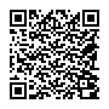 QR-code voor telefoonnummer +18592000379