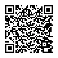 QR-Code für Telefonnummer +18592000392