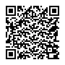 QR-code voor telefoonnummer +18592000414