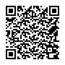 QR-koodi puhelinnumerolle +18592000457