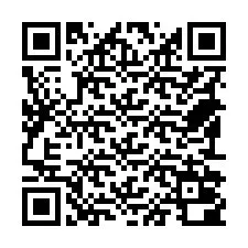 QR-Code für Telefonnummer +18592000487