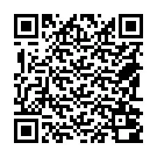 QR-koodi puhelinnumerolle +18592000573