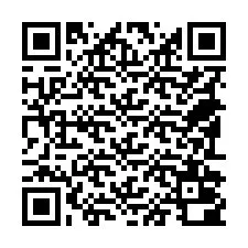 QR-code voor telefoonnummer +18592000579