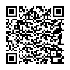 QR-koodi puhelinnumerolle +18592000614