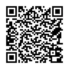 Codice QR per il numero di telefono +18592000803