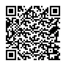 電話番号のQRコード +18592001043