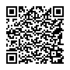 QR Code สำหรับหมายเลขโทรศัพท์ +18592001054