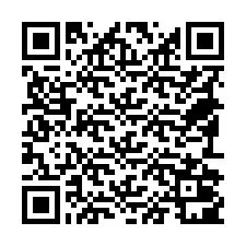 QR-koodi puhelinnumerolle +18592001109