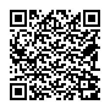 QR Code สำหรับหมายเลขโทรศัพท์ +18592001223