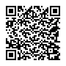 QR-koodi puhelinnumerolle +18592001338