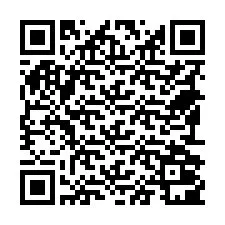 QR Code สำหรับหมายเลขโทรศัพท์ +18592001386