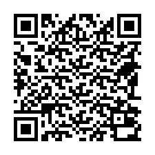 QR-kood telefoninumbri jaoks +18592030122