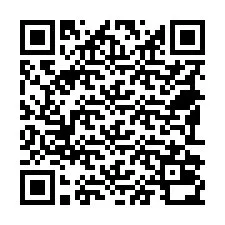 QR Code pour le numéro de téléphone +18592030124