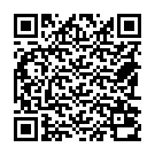 QR-koodi puhelinnumerolle +18592030597