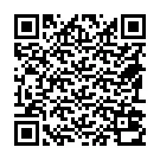 QR-kood telefoninumbri jaoks +18592030846