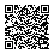 Código QR para número de teléfono +18592031332