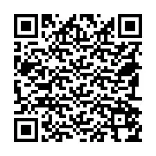 Código QR para número de teléfono +18592574684