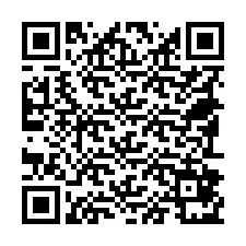 QR kód a telefonszámhoz +18592871468