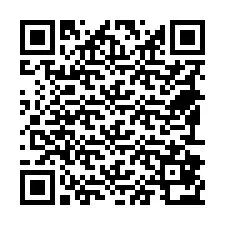 QR Code pour le numéro de téléphone +18592872186