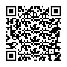 Código QR para número de teléfono +18596354142