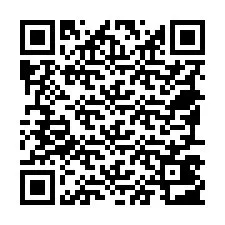 QR Code สำหรับหมายเลขโทรศัพท์ +18597403188