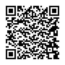 QR kód a telefonszámhoz +18604388580