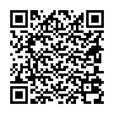 QR-code voor telefoonnummer +18605038804