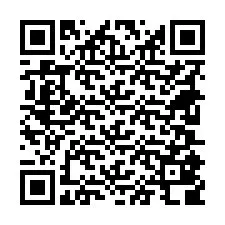 QR kód a telefonszámhoz +18605808178