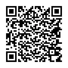 QR код за телефонен номер +18607018646