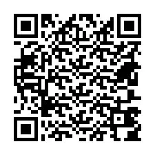 QR Code pour le numéro de téléphone +18607404007