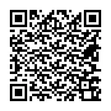 QR kód a telefonszámhoz +18607760127