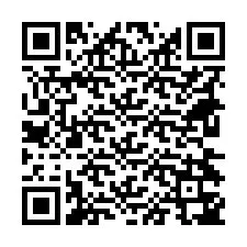 Código QR para número de telefone +18634347224