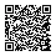 Código QR para número de telefone +18635883036