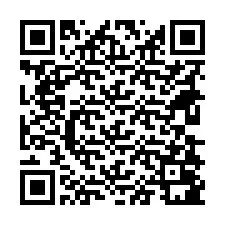 QR-koodi puhelinnumerolle +18638081170