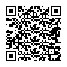 Codice QR per il numero di telefono +18643011437