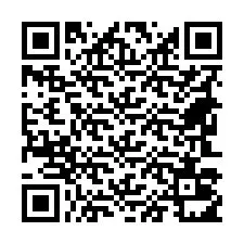 QR код за телефонен номер +18643011557