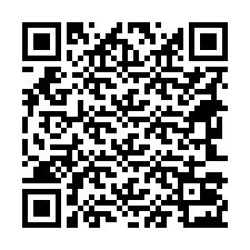 Código QR para número de teléfono +18643023010