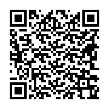 Kode QR untuk nomor Telepon +18643364212